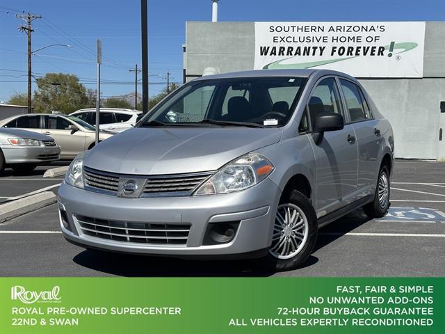 used 2009 Nissan Versa car, priced at $5,890