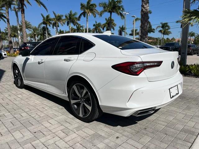 used 2025 Acura TLX car, priced at $37,800