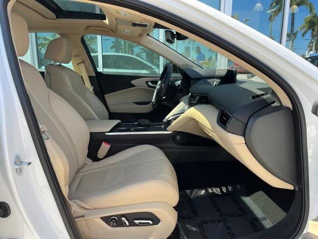 used 2025 Acura TLX car, priced at $37,800