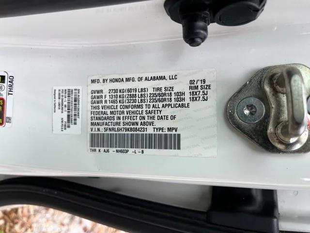 used 2019 Honda Odyssey car, priced at $20,433