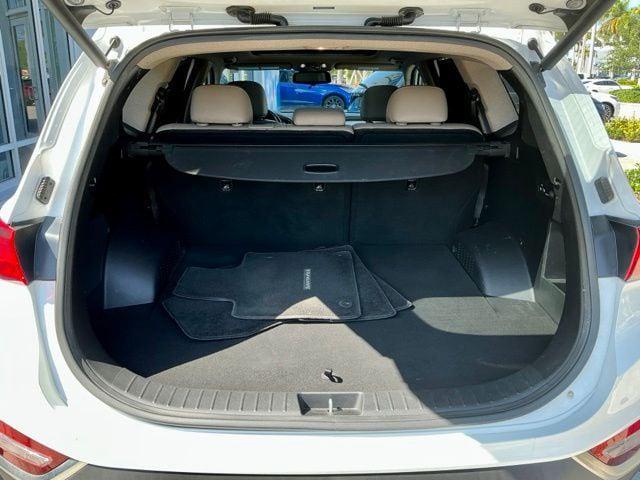 used 2019 Hyundai Santa Fe car, priced at $14,393
