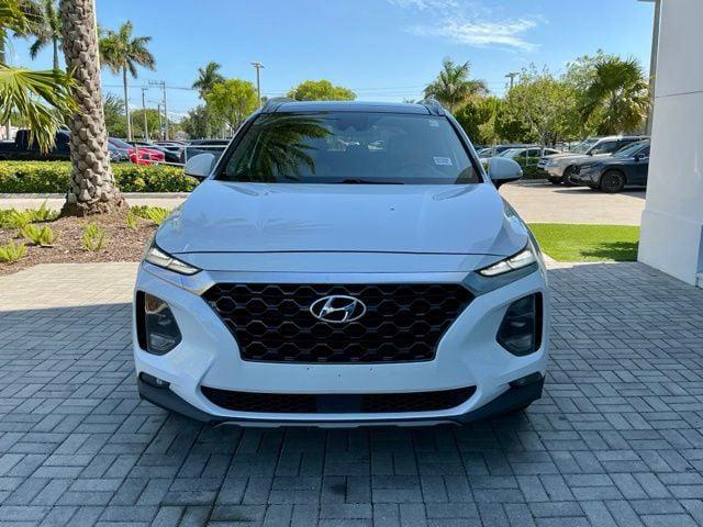 used 2019 Hyundai Santa Fe car, priced at $14,393