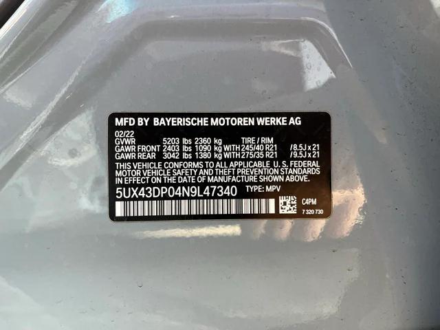 used 2022 BMW X3 car, priced at $32,132