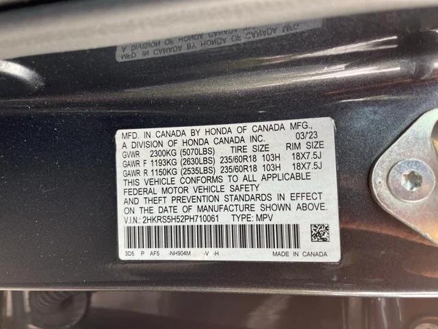 used 2023 Honda CR-V Hybrid car, priced at $24,860