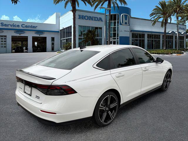 used 2024 Honda Accord Hybrid car, priced at $28,413