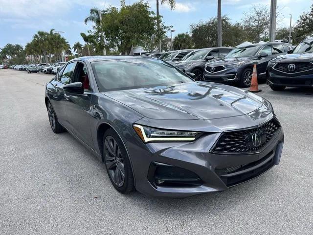 used 2023 Acura TLX car, priced at $34,454