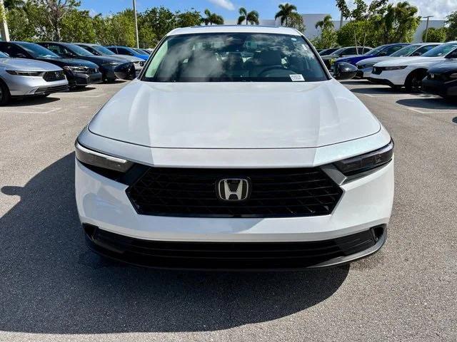new 2025 Honda Accord car, priced at $30,823