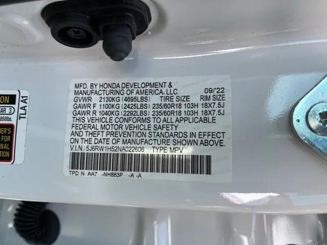 used 2022 Honda CR-V car, priced at $24,880