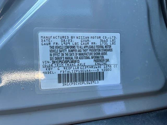 used 2023 Nissan Kicks car, priced at $16,288