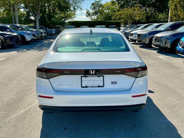 new 2026 Honda Accord car, priced at $30,270