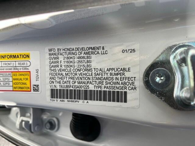 used 2025 Acura TLX car, priced at $37,998