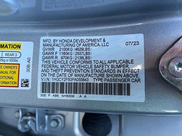 used 2023 Honda Accord Hybrid car, priced at $27,599