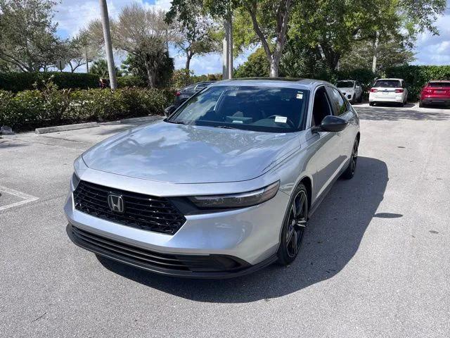 used 2024 Honda Accord Hybrid car, priced at $25,497