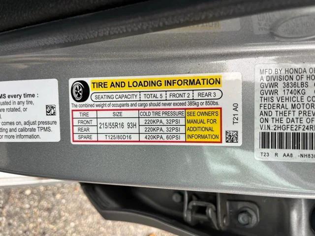 used 2024 Honda Civic car, priced at $22,557