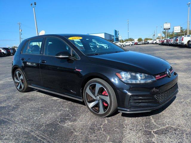 used 2020 Volkswagen Golf GTI car, priced at $16,984
