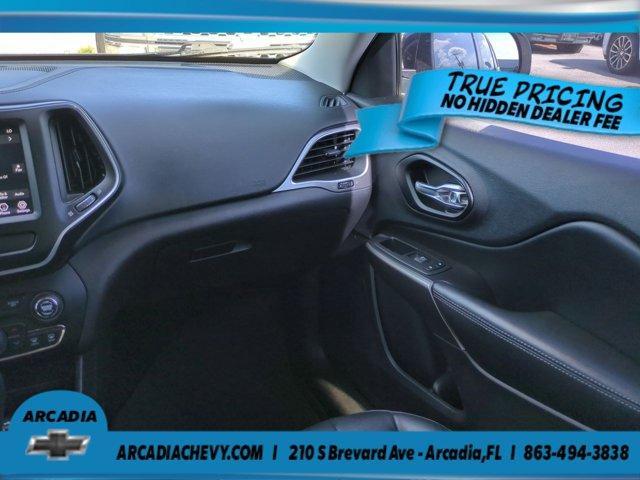 used 2021 Jeep Cherokee car, priced at $17,434