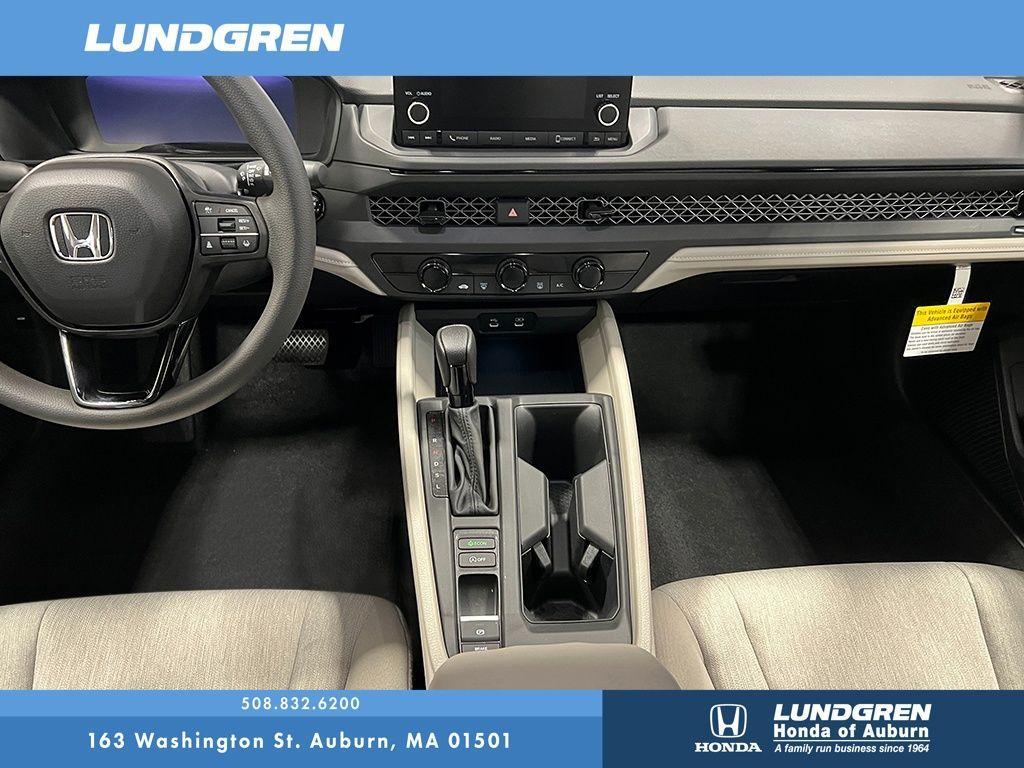 new 2025 Honda Accord car, priced at $29,490