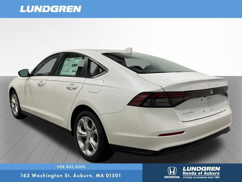 new 2025 Honda Accord car, priced at $29,490