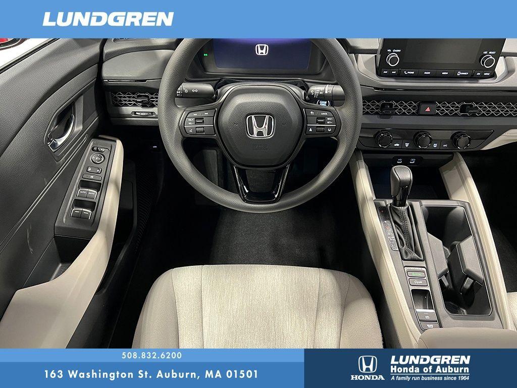 new 2025 Honda Accord car, priced at $29,490