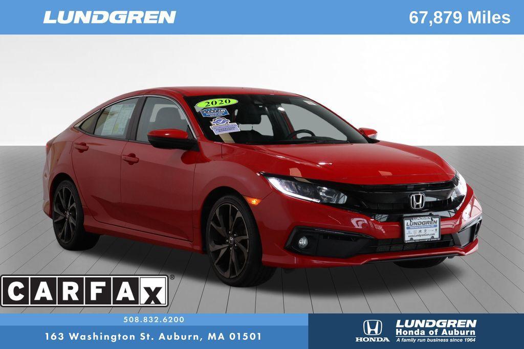 used 2020 Honda Civic car, priced at $19,947