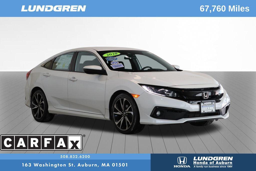 used 2020 Honda Civic car, priced at $19,721