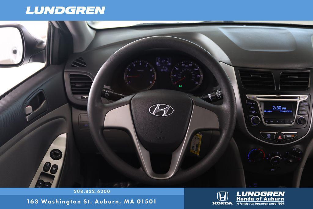 used 2015 Hyundai Accent car, priced at $8,771