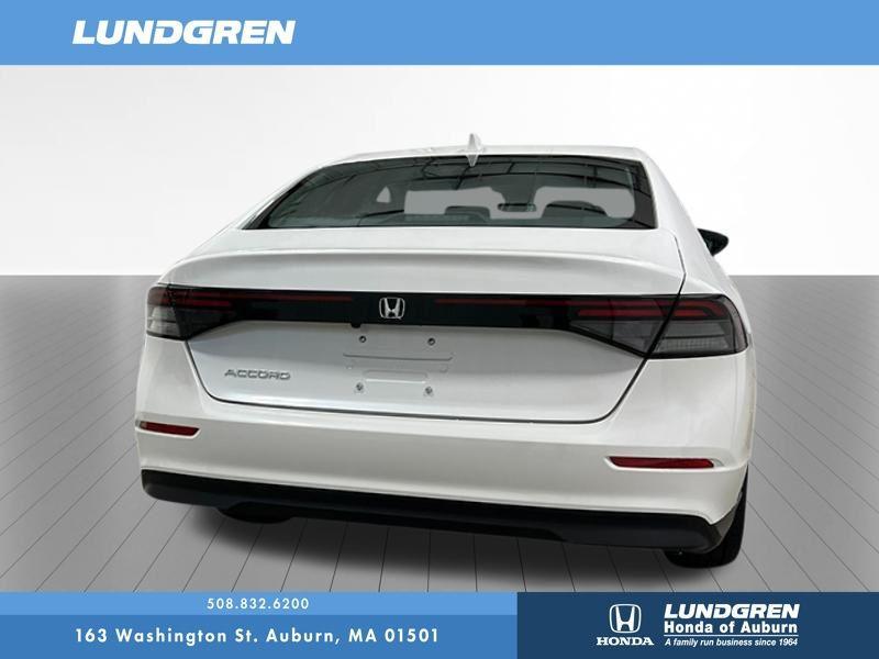new 2025 Honda Accord car, priced at $29,490
