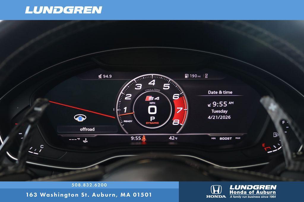 used 2019 Audi S4 car, priced at $30,497