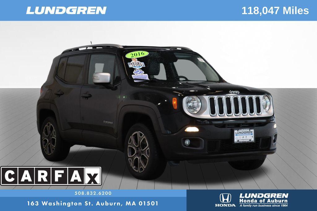 used 2016 Jeep Renegade car, priced at $9,467