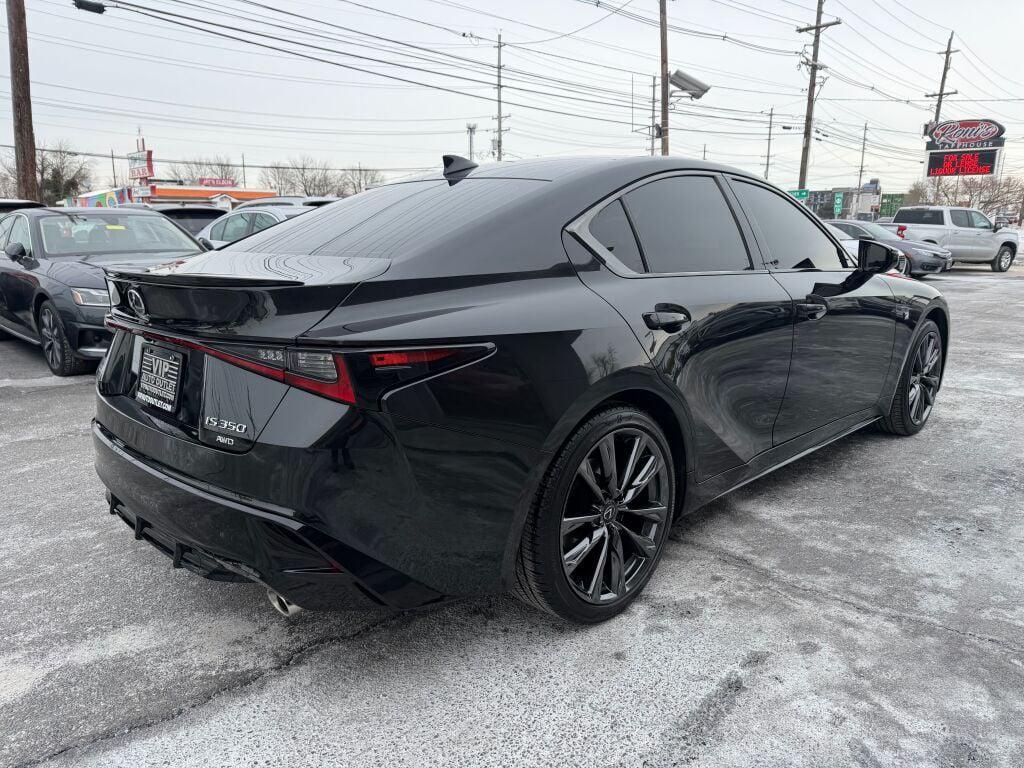 used 2025 Lexus IS 350 car, priced at $47,795