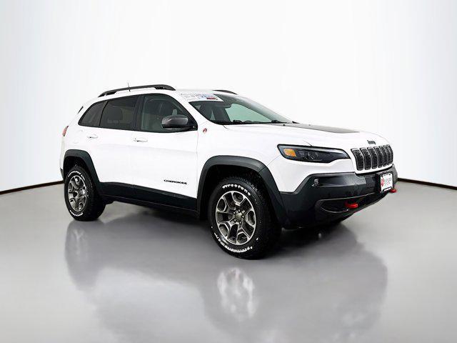 used 2021 Jeep Cherokee car, priced at $21,553