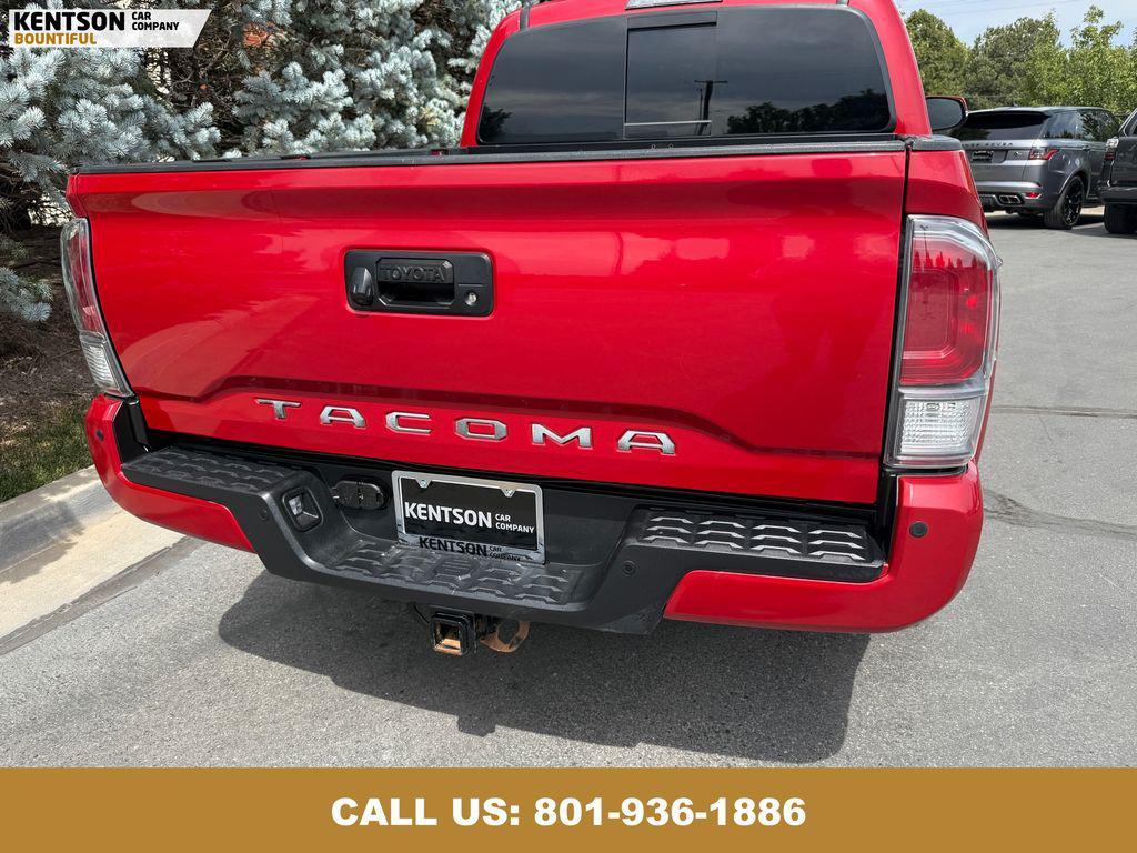2021 Barcelona Red Metallic Toyota Tacoma