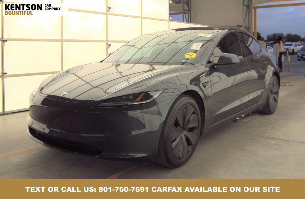 used 2025 Tesla Model 3 car, priced at $42,950
