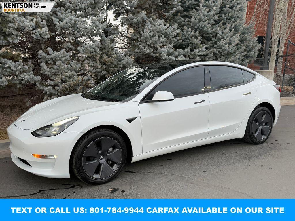 used 2022 Tesla Model 3 car, priced at $26,950
