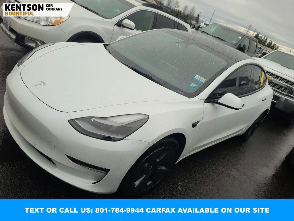 used 2022 Tesla Model 3 car, priced at $27,950