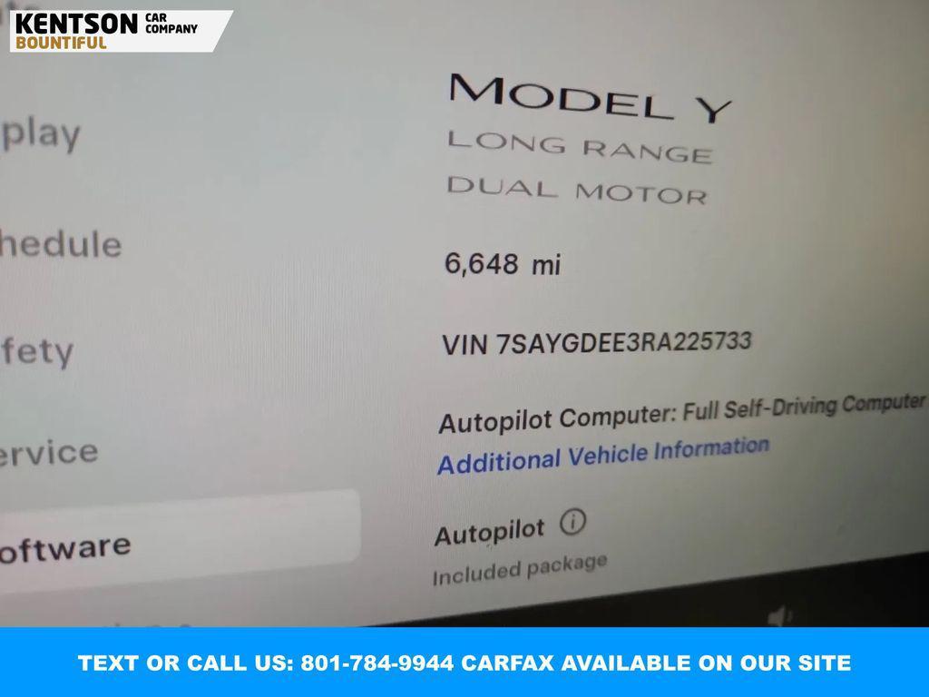 used 2024 Tesla Model Y car, priced at $39,450