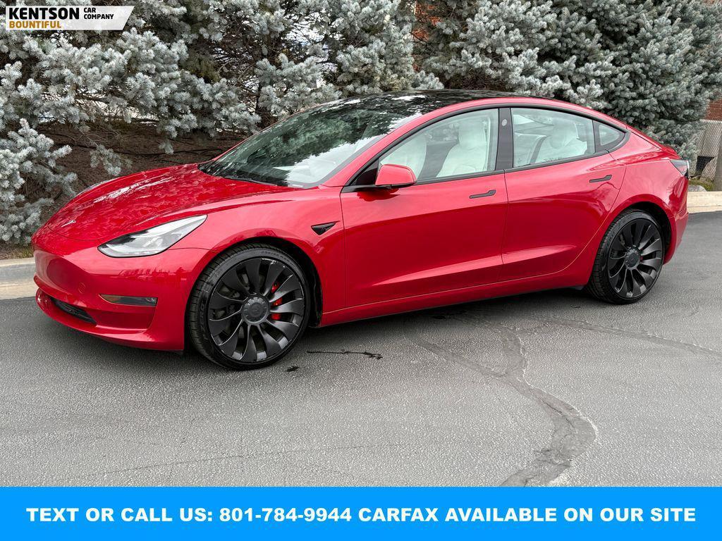 used 2022 Tesla Model 3 car, priced at $30,450