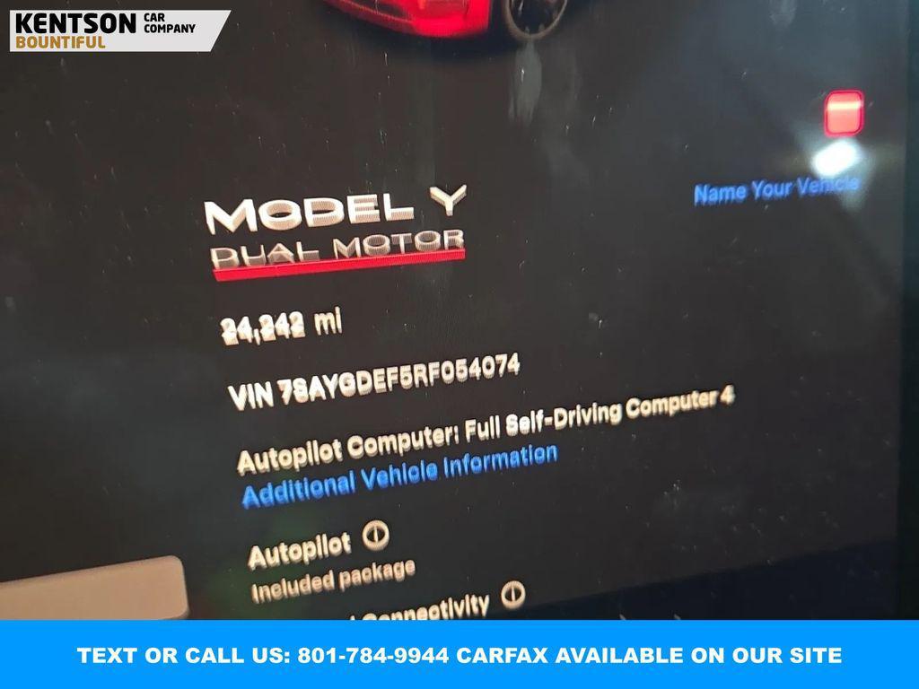 used 2023 Tesla Model Y car, priced at $33,550