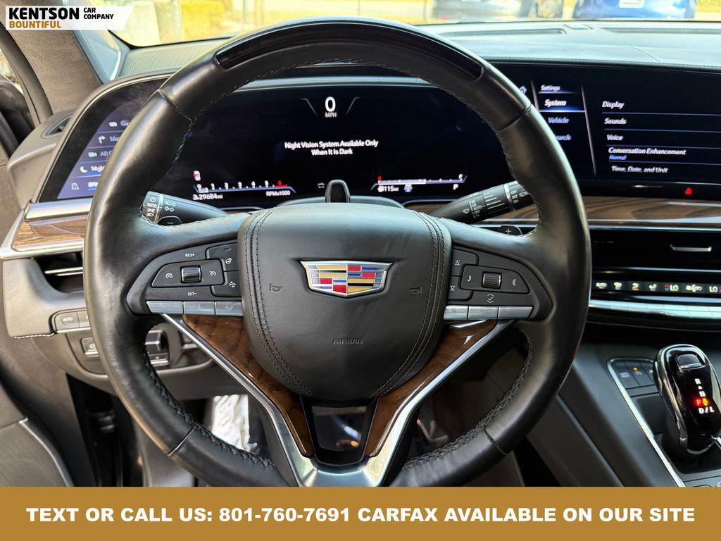 used 2023 Cadillac Escalade car, priced at $80,950