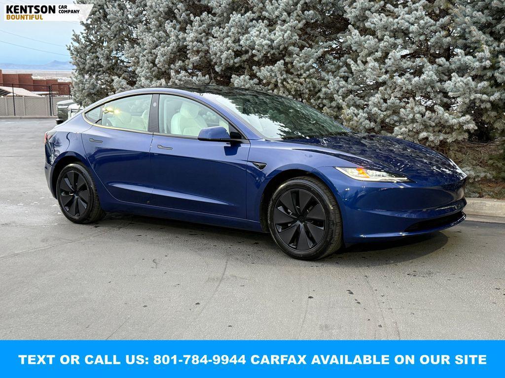used 2025 Tesla Model 3 car, priced at $39,950