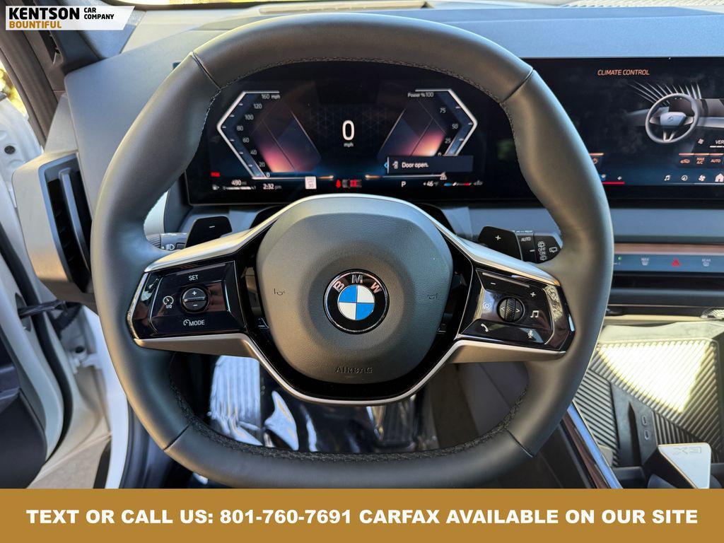used 2025 BMW X3 car, priced at $40,950
