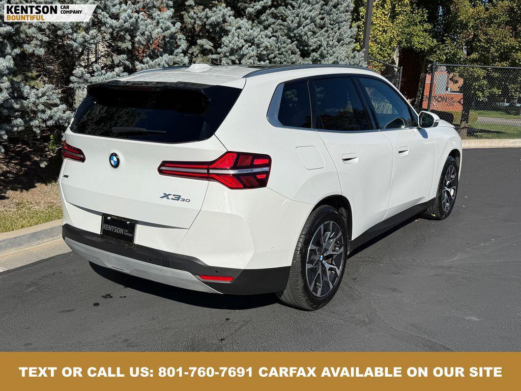 used 2025 BMW X3 car, priced at $40,950