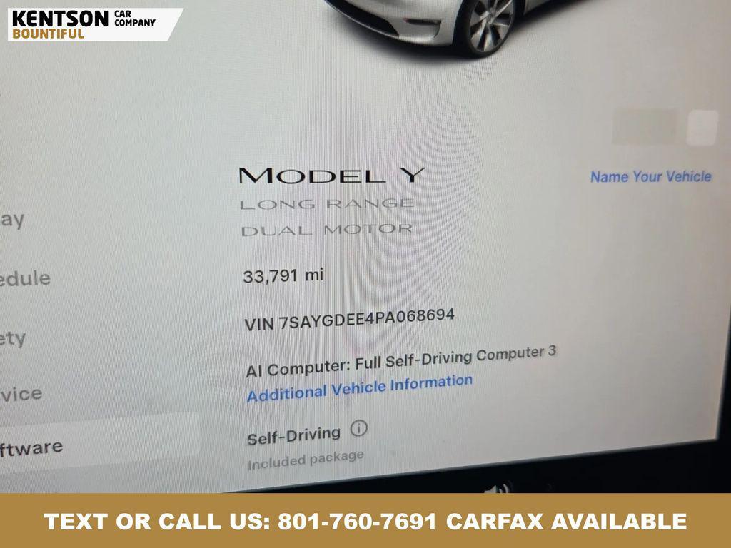 used 2023 Tesla Model Y car, priced at $36,345