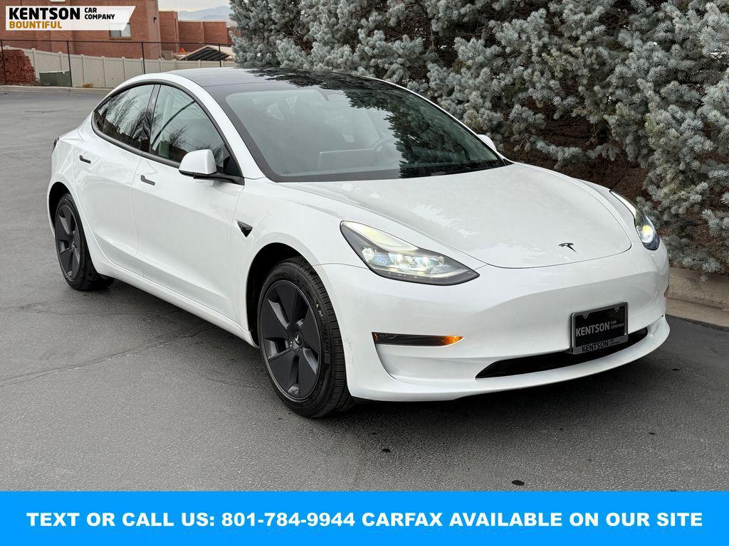 used 2023 Tesla Model 3 car, priced at $23,950