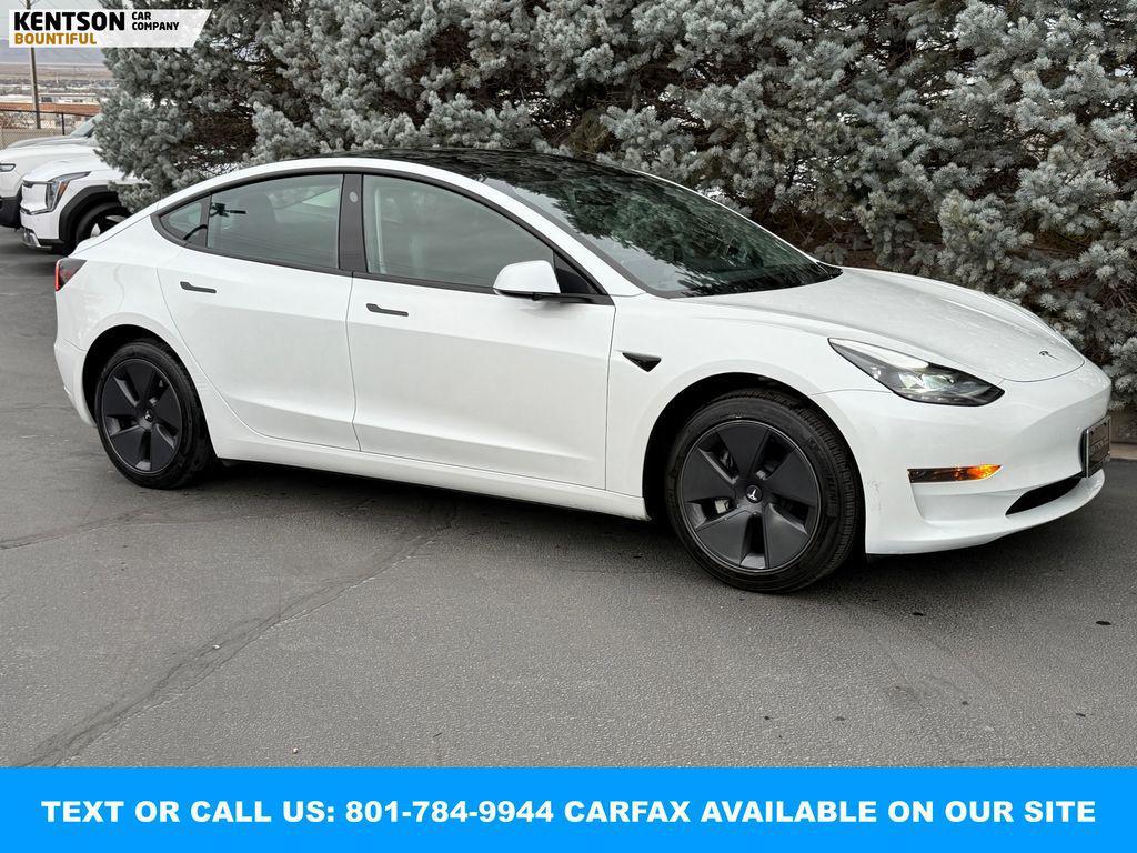 used 2023 Tesla Model 3 car, priced at $23,950