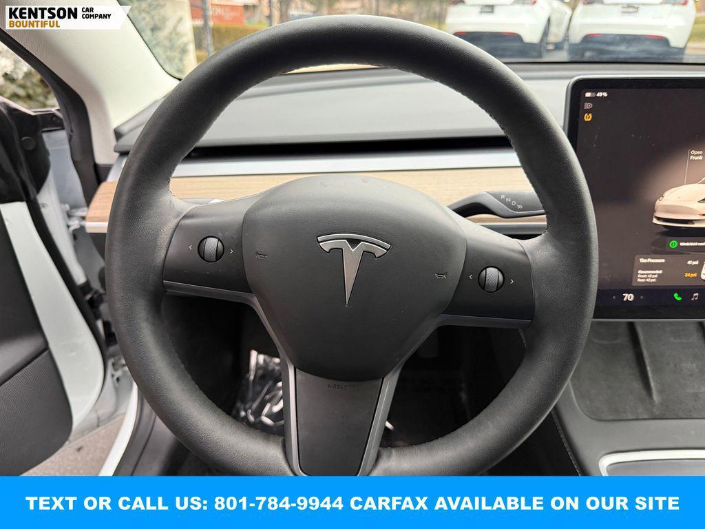 used 2023 Tesla Model 3 car, priced at $23,950