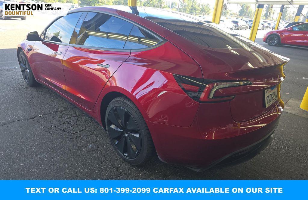 used 2025 Tesla Model 3 car, priced at $38,950