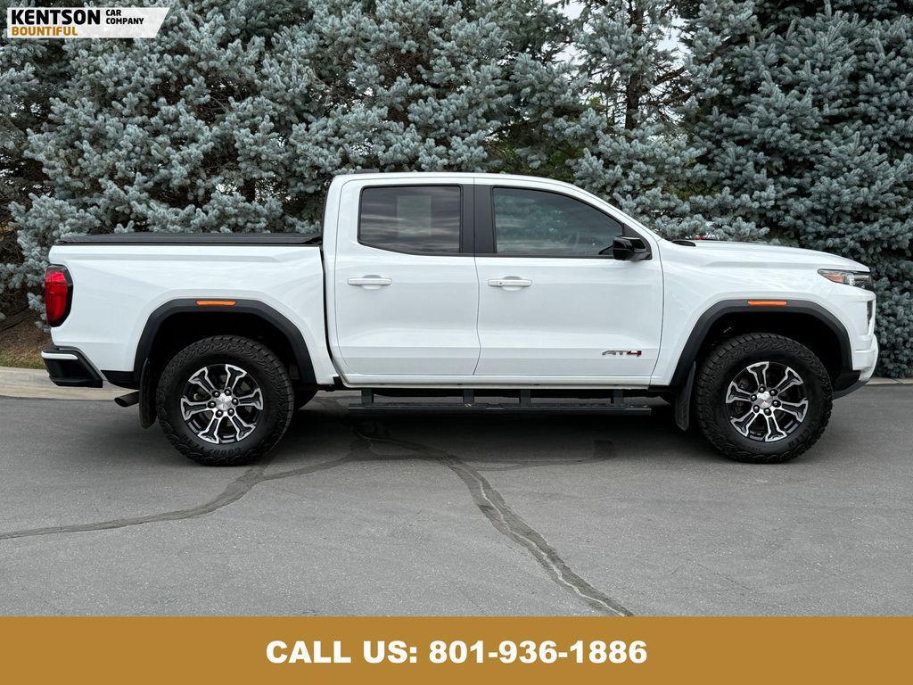 2023 Summit White GMC Canyon