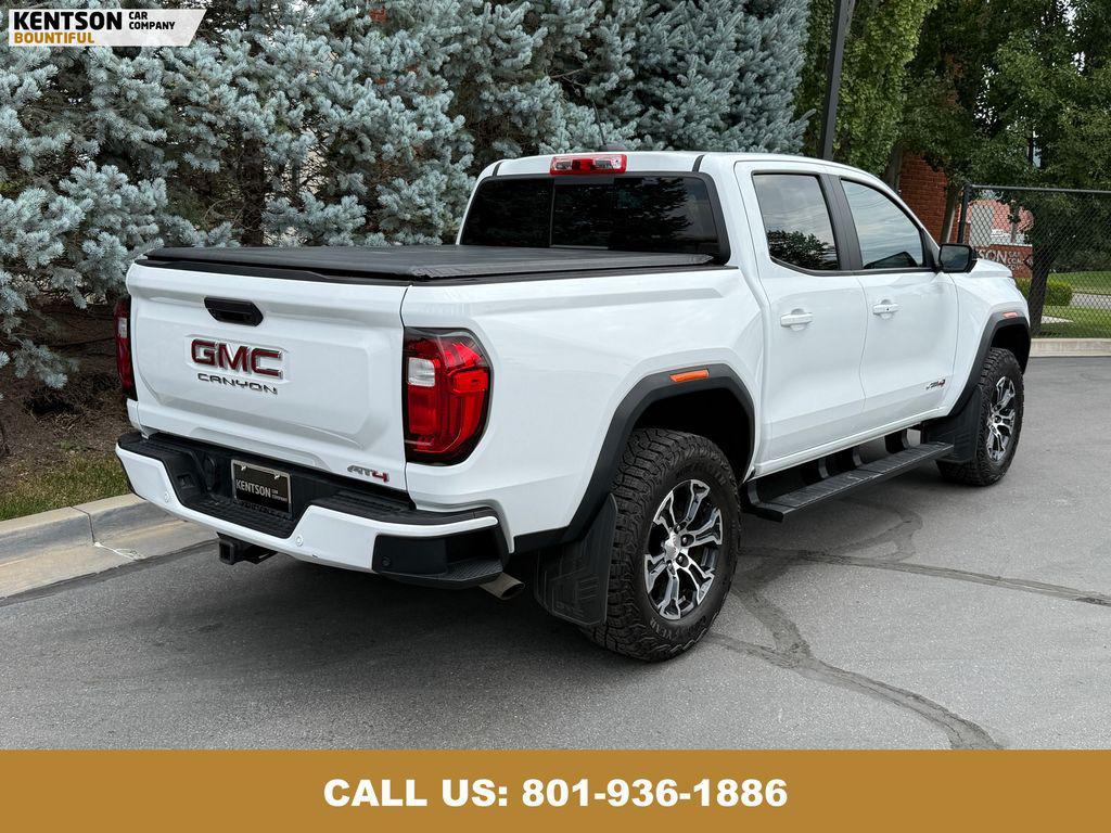 2023 Summit White GMC Canyon