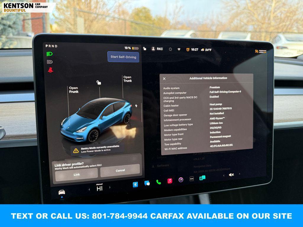 used 2023 Tesla Model Y car, priced at $33,550
